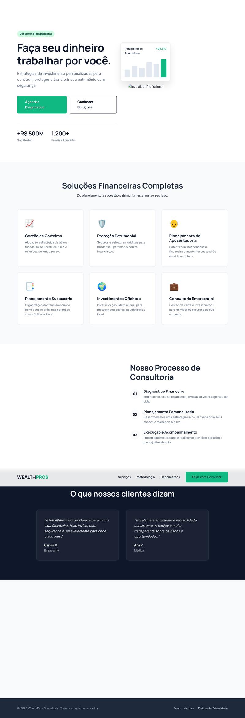 Consultoria Financeira